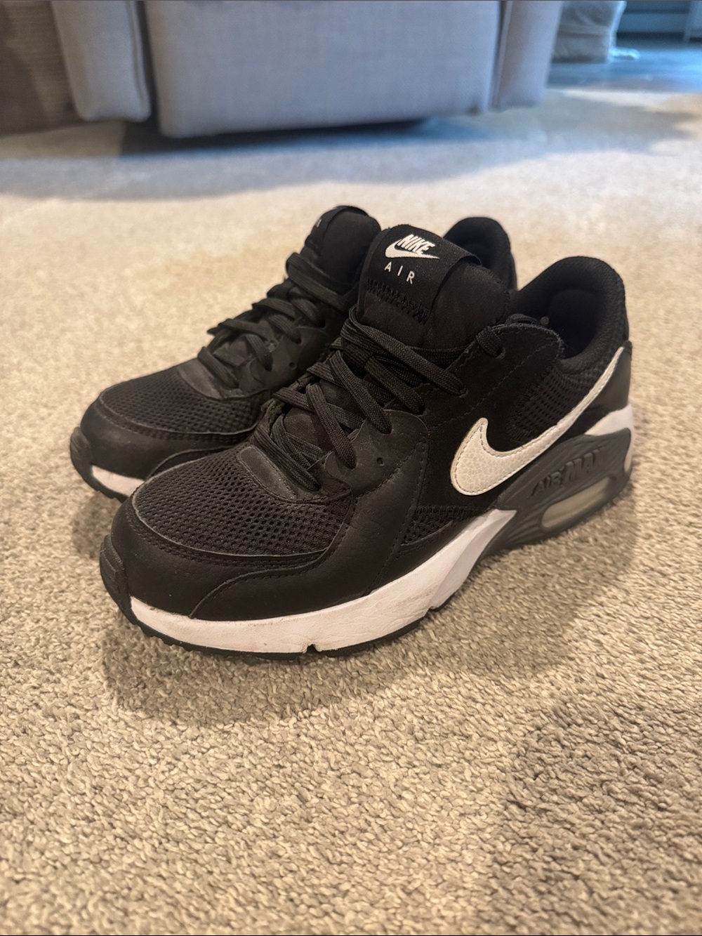 Nike Air MaxBlack and White Sneakers